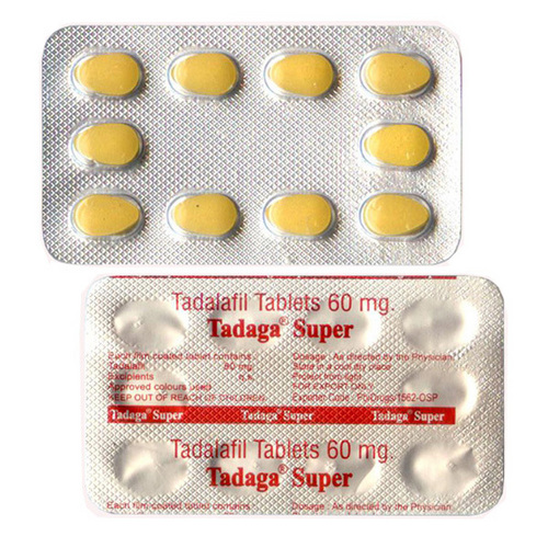 Buy Tadaga super 60mg| Tadalafil 60 mg tablets