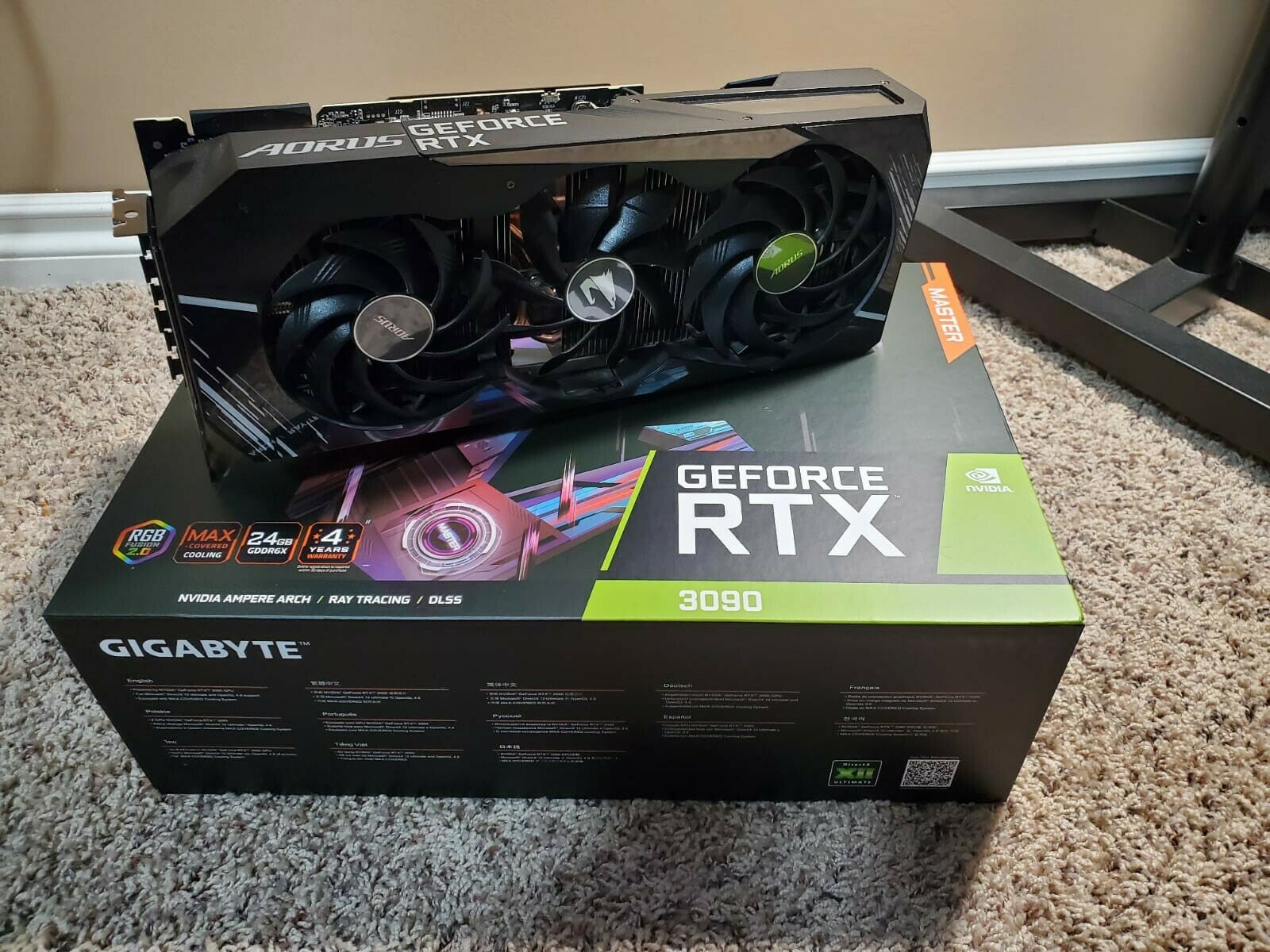 GEFORCE RTX 3090 / RTX 3080 Ti  / RTX 3080 / RTX 3070 Ti / RTX 3070 / RTX 3060 Ti / RTX 3060 / RADEON RX 6900 XT / Radeon RX 6800 XT / Radeon RX 6700 XT /  Radeon RX 5700 XT