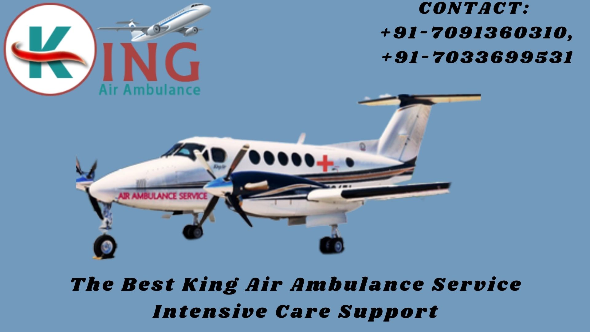 The Best King Air Ambulance in Jamshedpur is Available Now