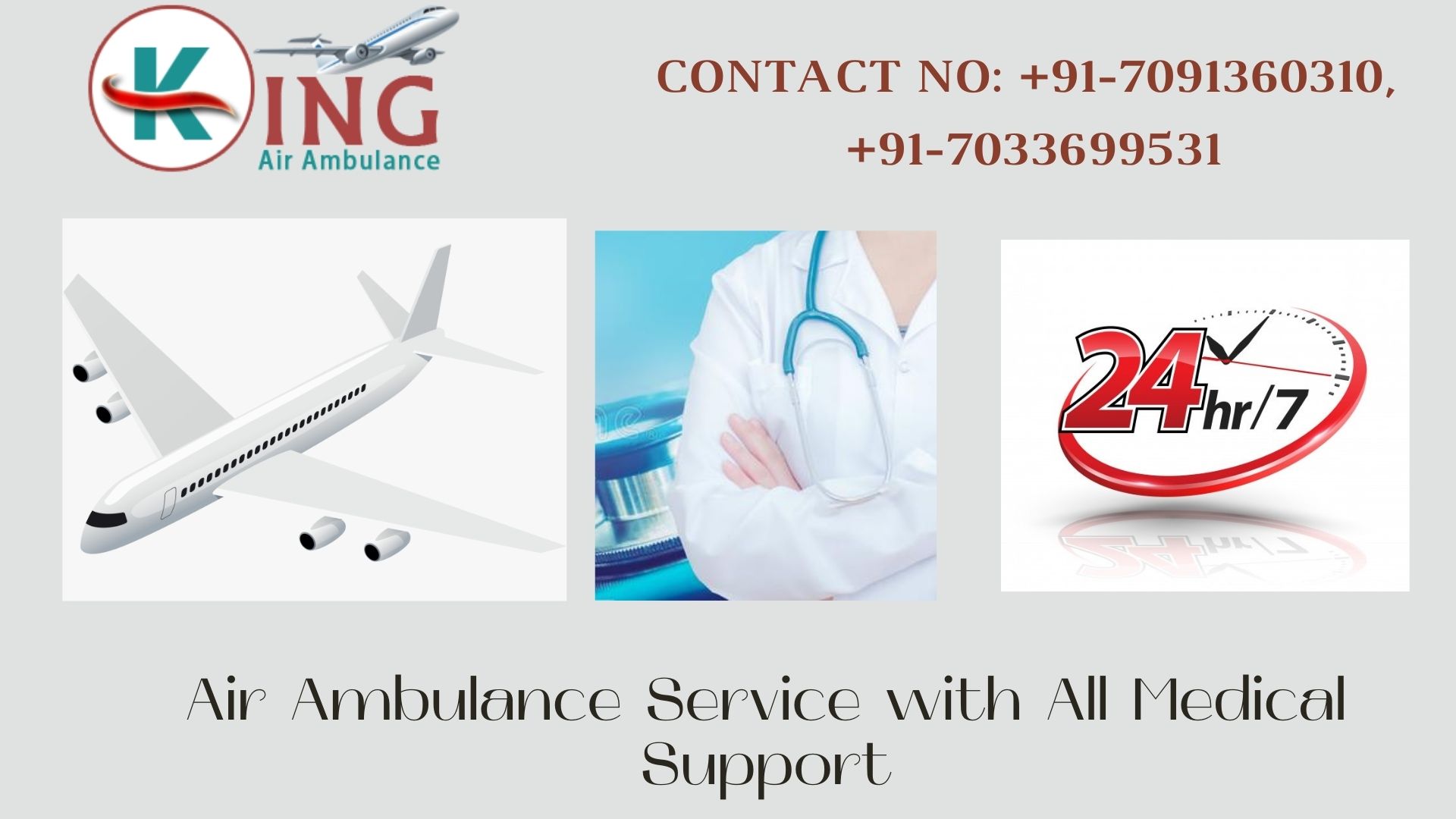 Advanced King Air Ambulance in Silchar at Affordable Price