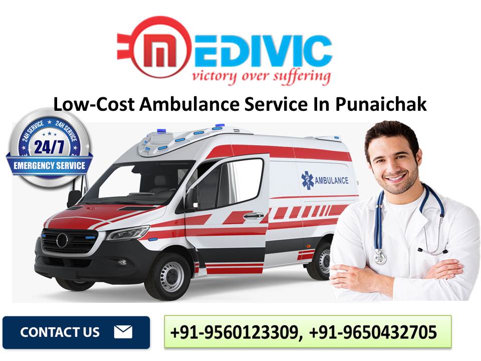 Ventilator Ambulance Service in Punaichak by Medivic Ambulance