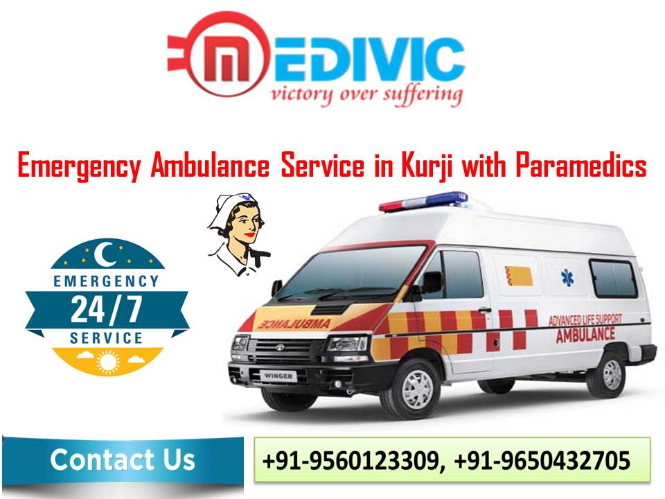 Most trustworthy Ambulance Service in Kurji, Jharkhand by Medivic