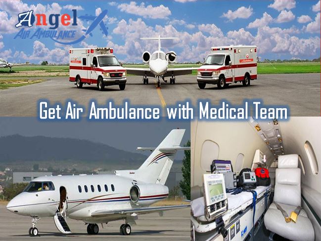 Initiate Angel Air Ambulance Service in Darbhanga with the best medical team