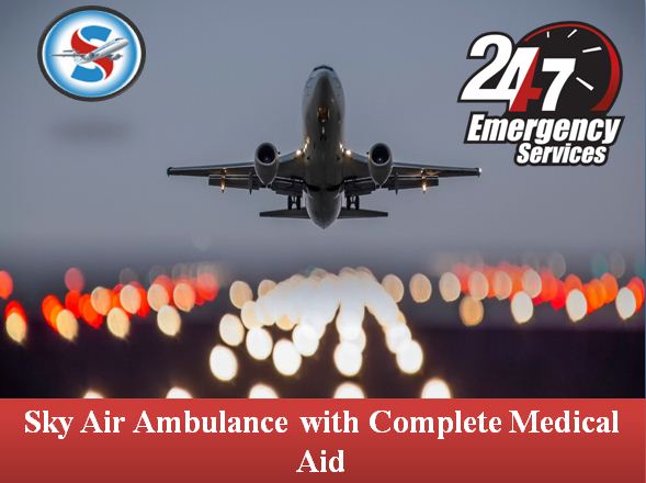 Use Air Ambulance in Bagdogra with Full Medical Solution