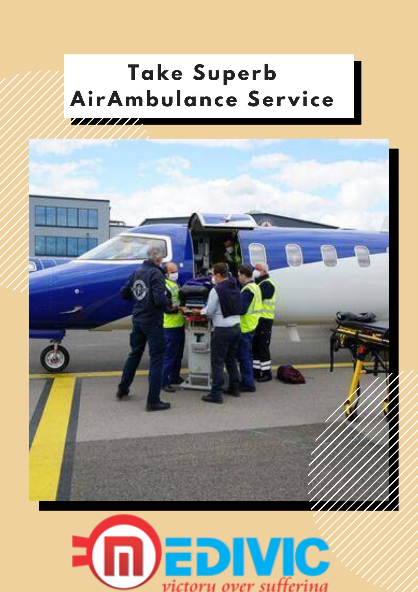 The Optimum Charter Air Ambulance Service in Bhopal by Medivic Aviation