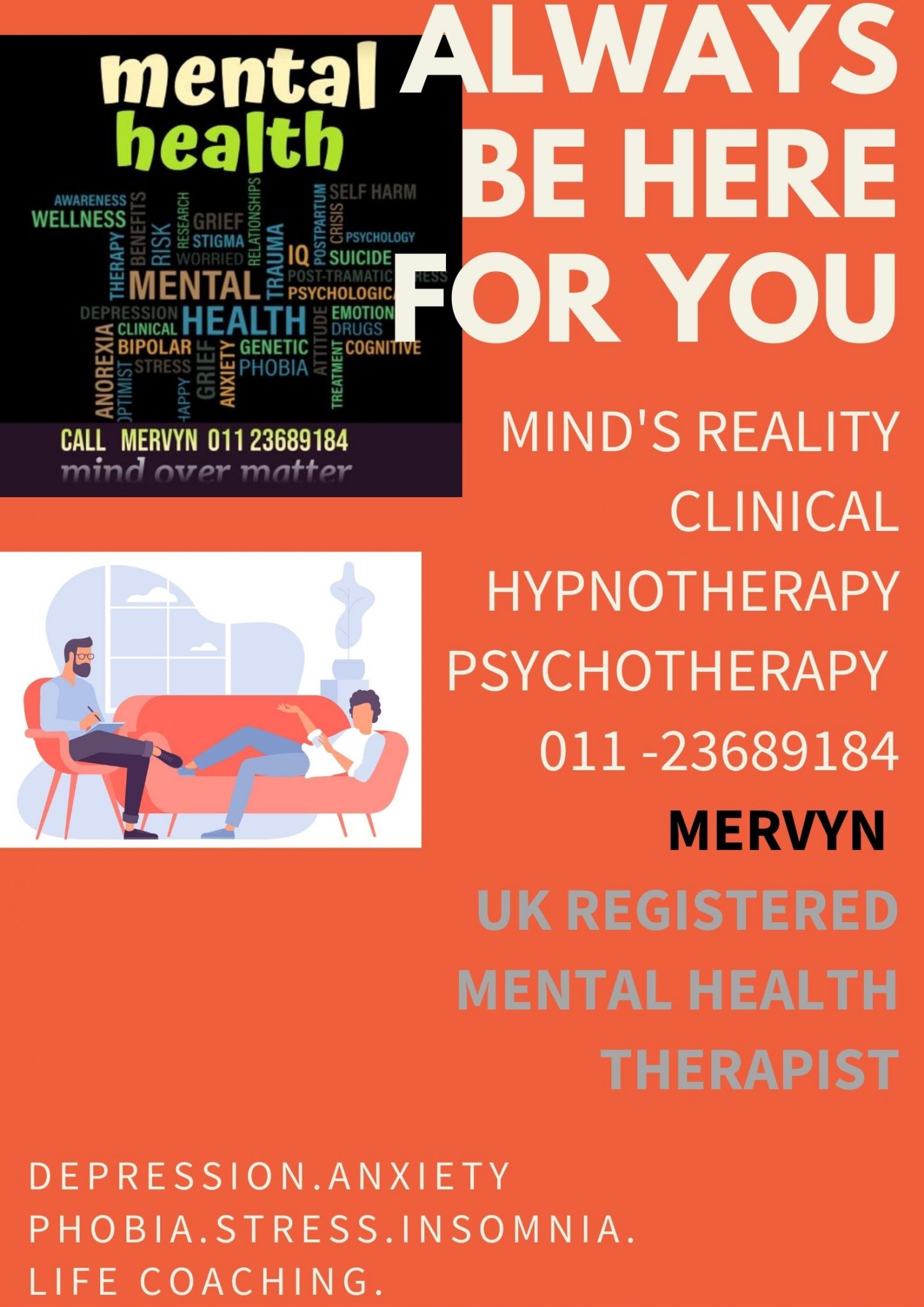 Puchong Mind's Reality Mental Health Care Clinical Hypnotherapy