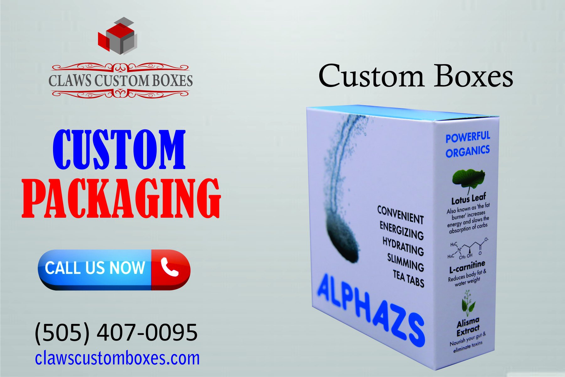 Claws  Customize the best Packaging boxes at cheap prices