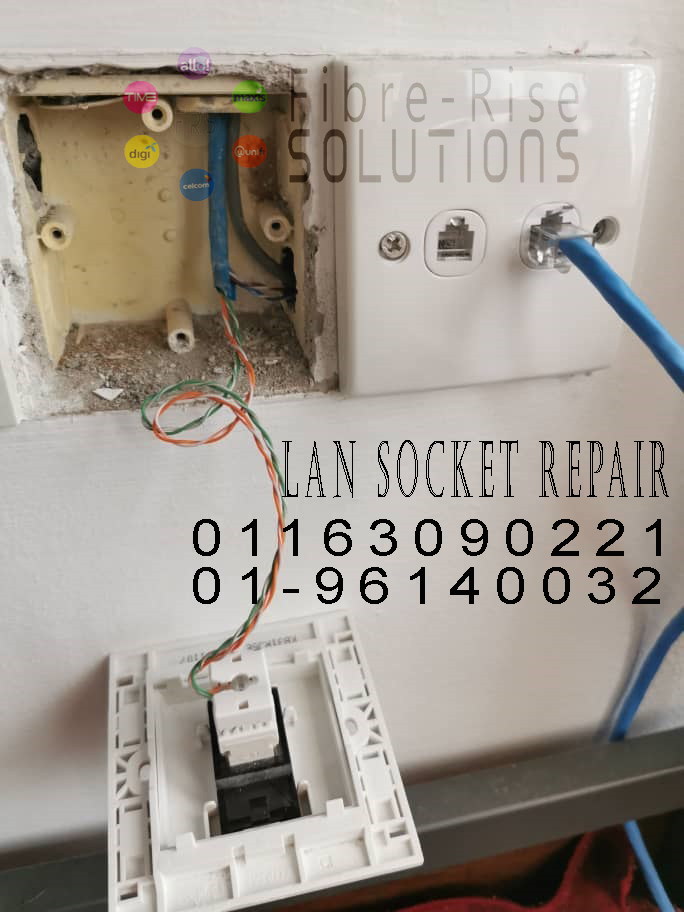 Fibre Optic Repair for ALLO /TIME / Unifi / Maxis Fiber