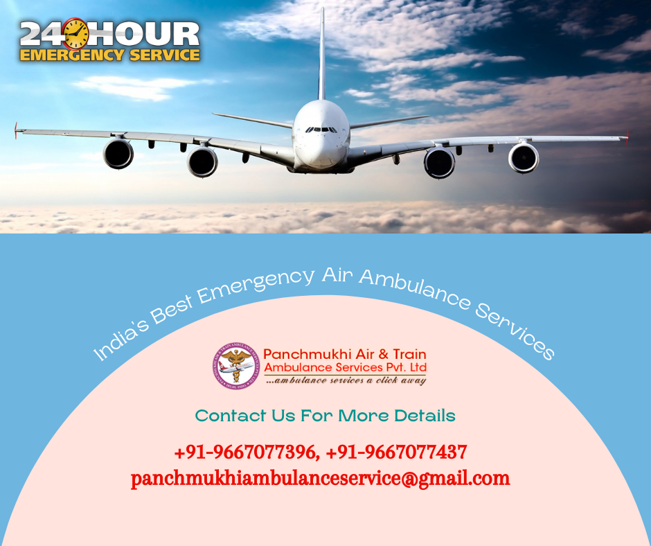 Take World’s Top-Level Air Ambulance Service in Indore with Fine ICU Setup