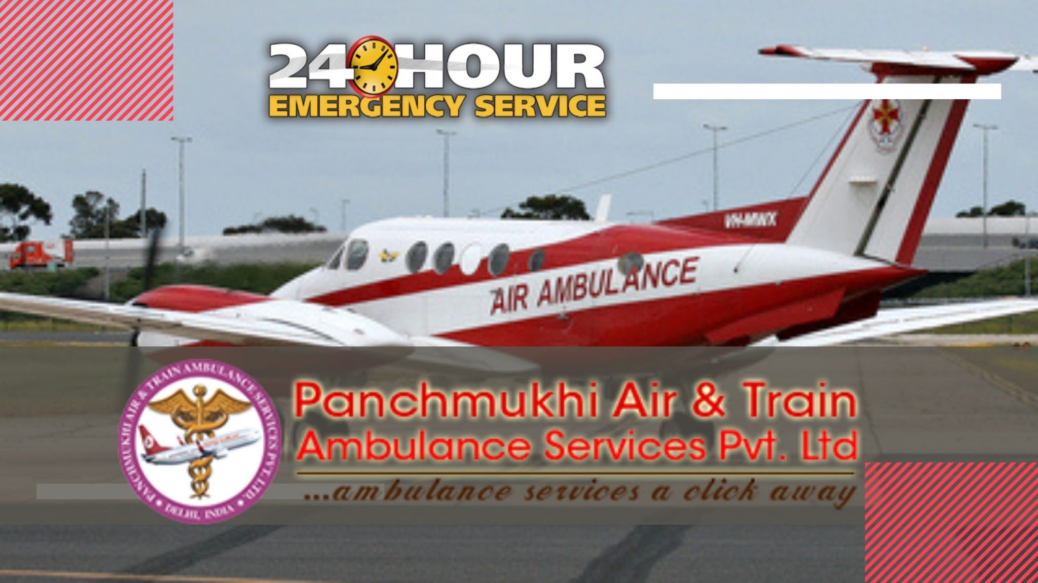 Fully Upgraded Emergency Air Ambulance from Dibrugarh by Panchmukhi