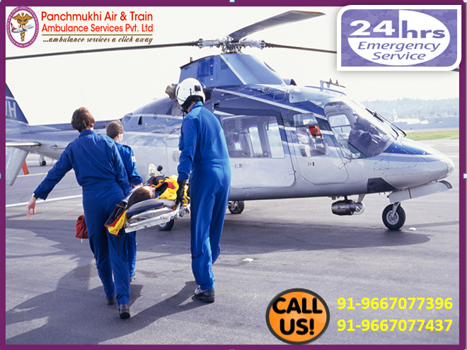 Obtain Air Ambulance Service in Guwahati with Cardiac Support