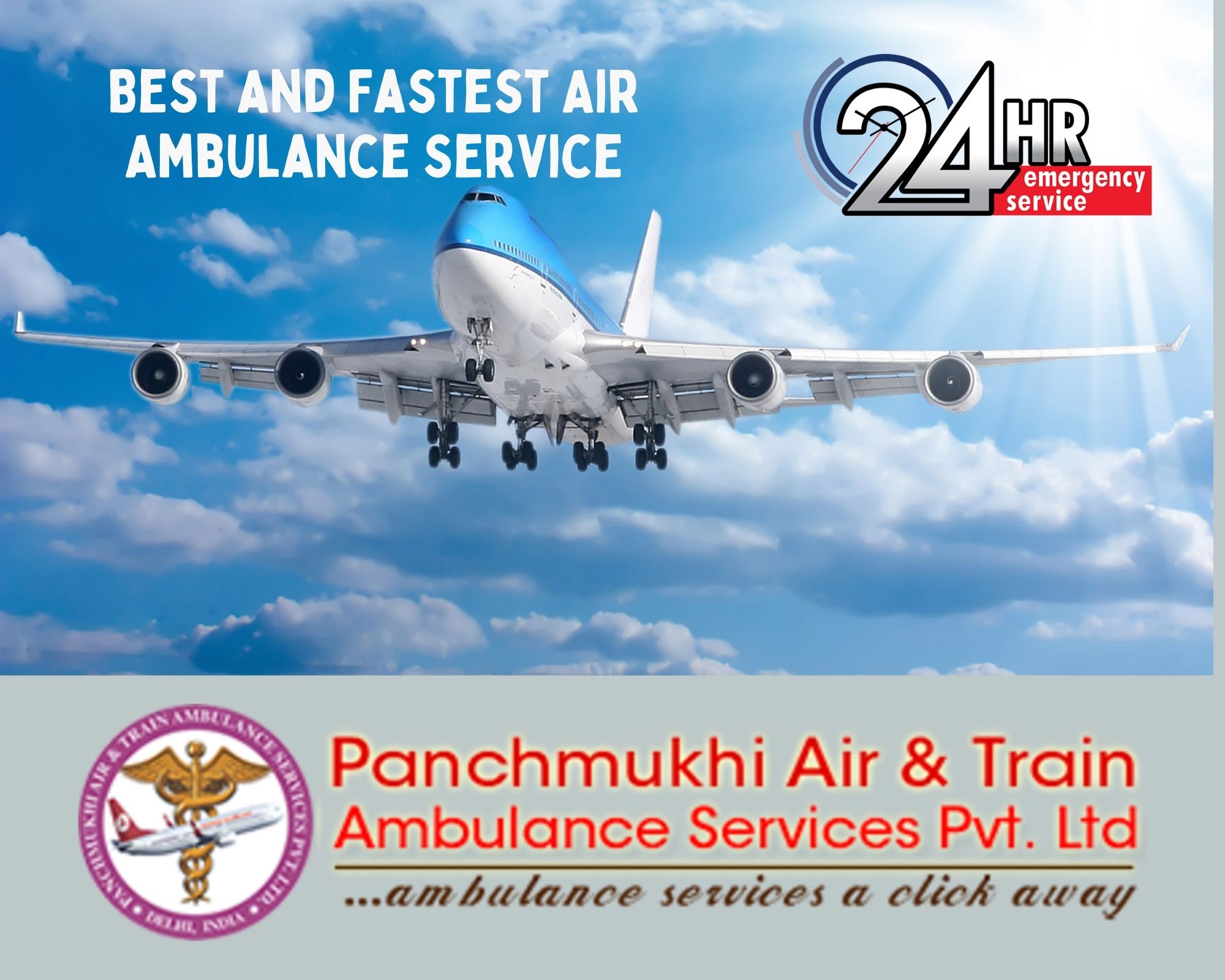 Use the Finest ICU Setup Air Ambulance Service in Allahabad by Panchmukhi