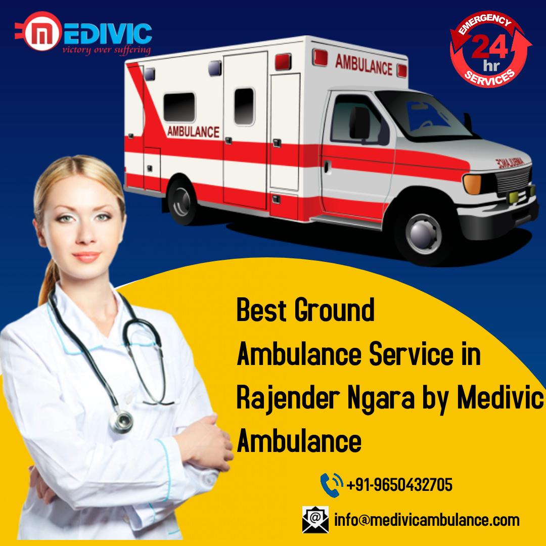 Special Ambulance Service in Rajender Nagar, Patna by Medivic