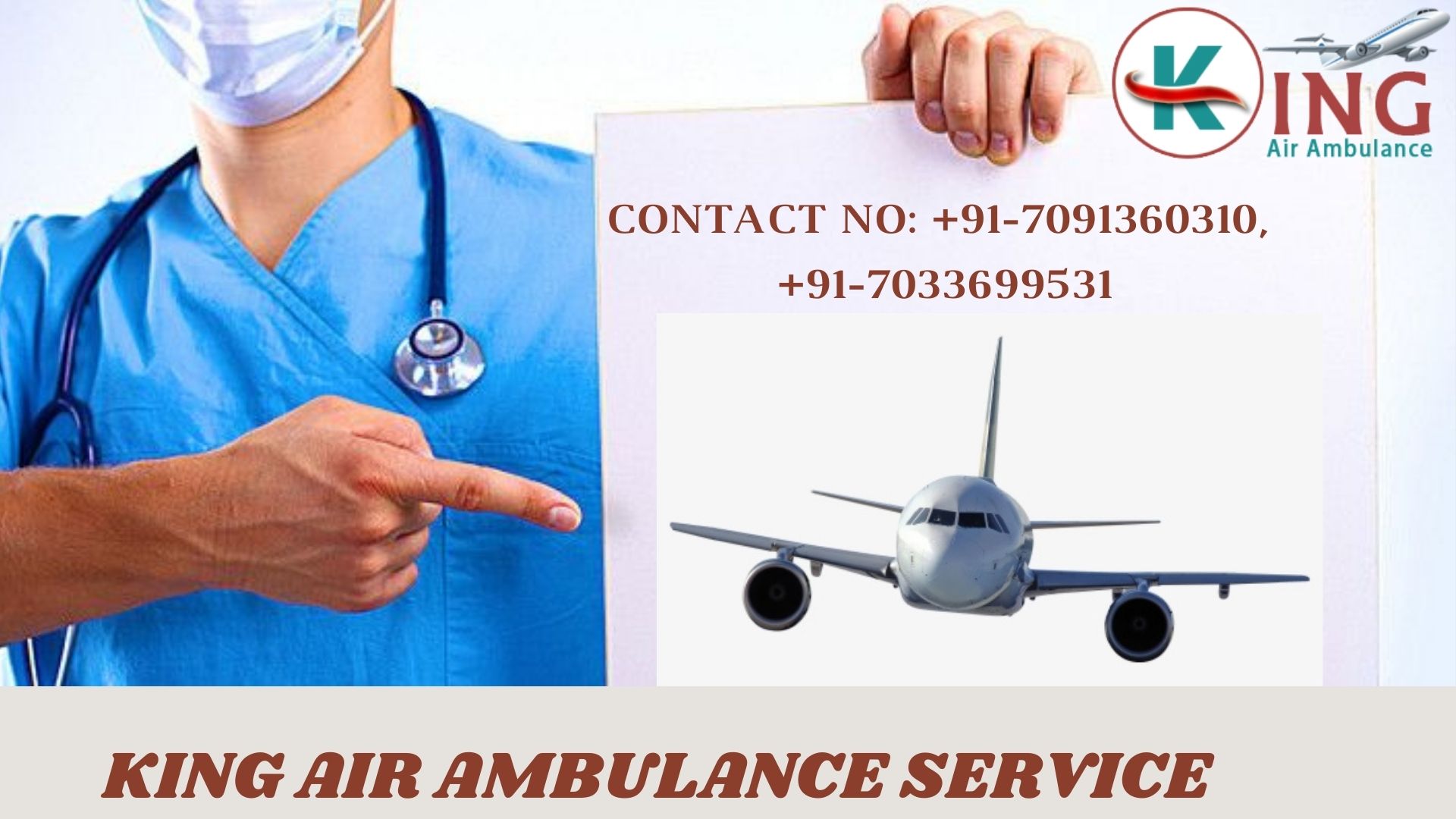 Get Expedient Air Ambulance in Jamshedpur by King