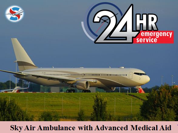 Avail Sky Air Ambulance from Lucknow with Complete Medical Services