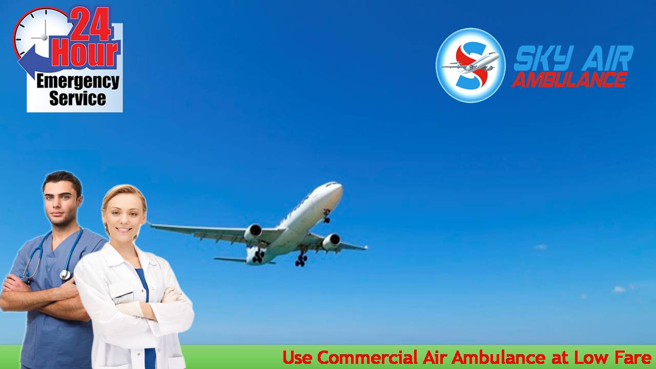 Intensive Healthcare Support Avail on Sky Air Ambulance in Darbhanga