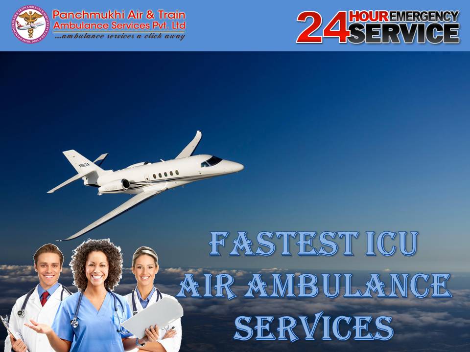 Instant ICU Patient Rescue through Panchmukhi Air Ambulance Service in Hyderabad