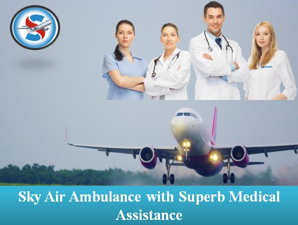 Use an Air Ambulance in Guwahati with All Life-Saving Medical Aid