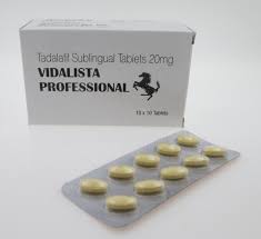 Vidalista Professional 20mg l Tadalafil Sublingual Tablets