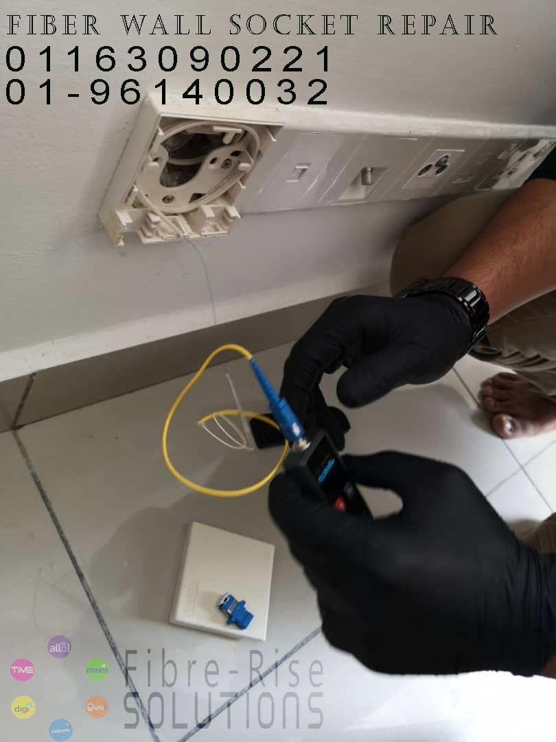 Fibre Optic Repair for ALLO /TIME / Unifi / Maxis Fiber