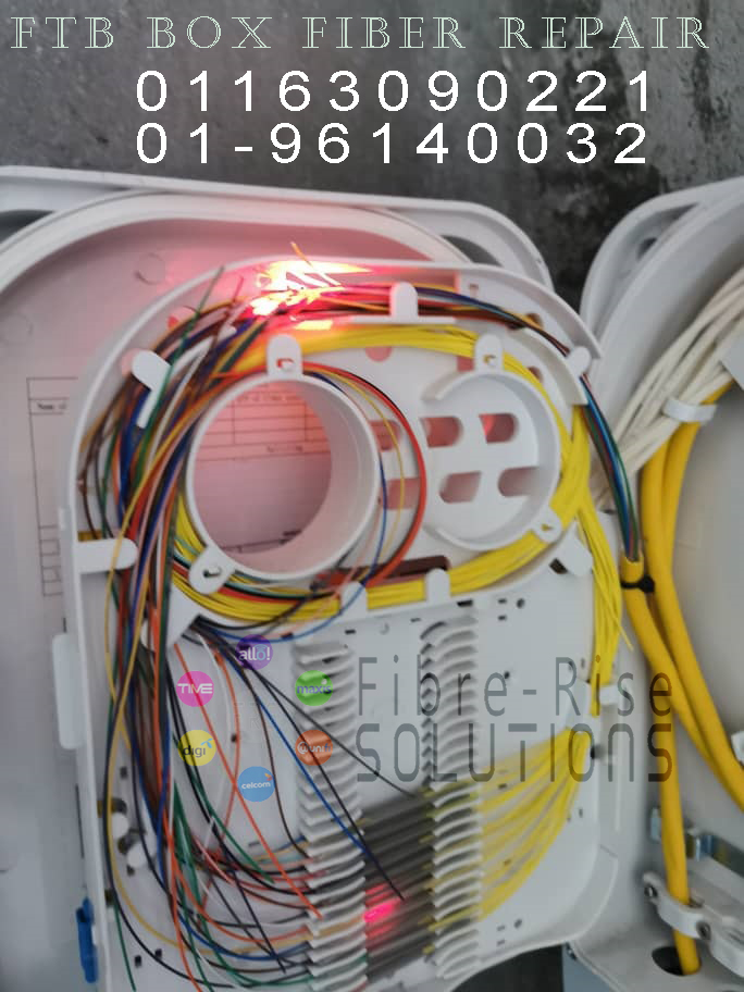 Fibre Optic Repair for ALLO /TIME / Unifi / Maxis Fiber