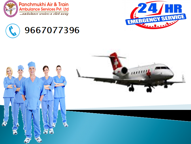 Utilize Finest ICU and CCU Configured Air Ambulance Service in Patna at Low Fare