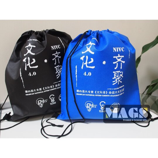 Non-Woven Drawstring Bag Printing Malaysia