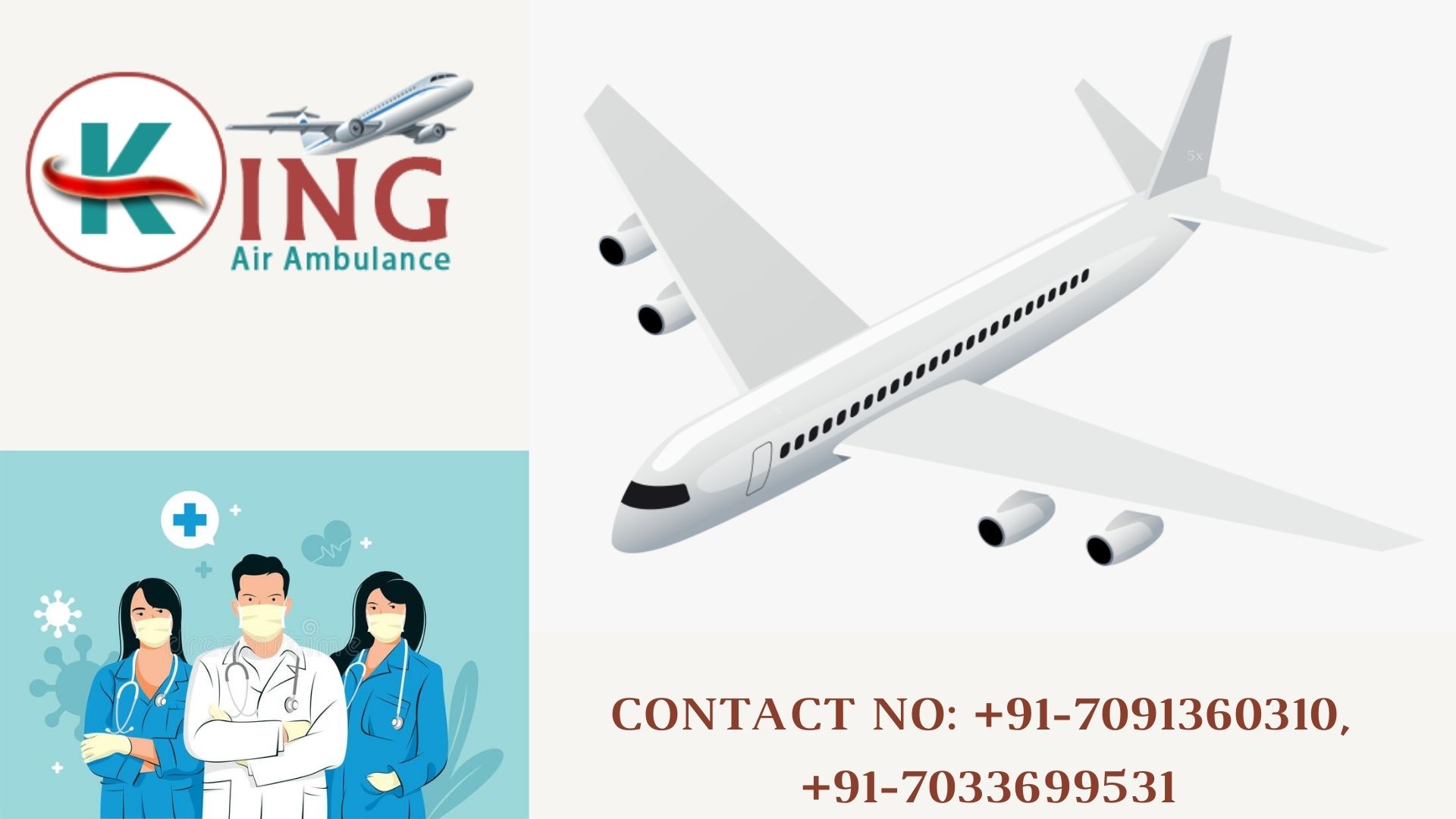 King Air Ambulance Service in Patna at Reliable Budget
