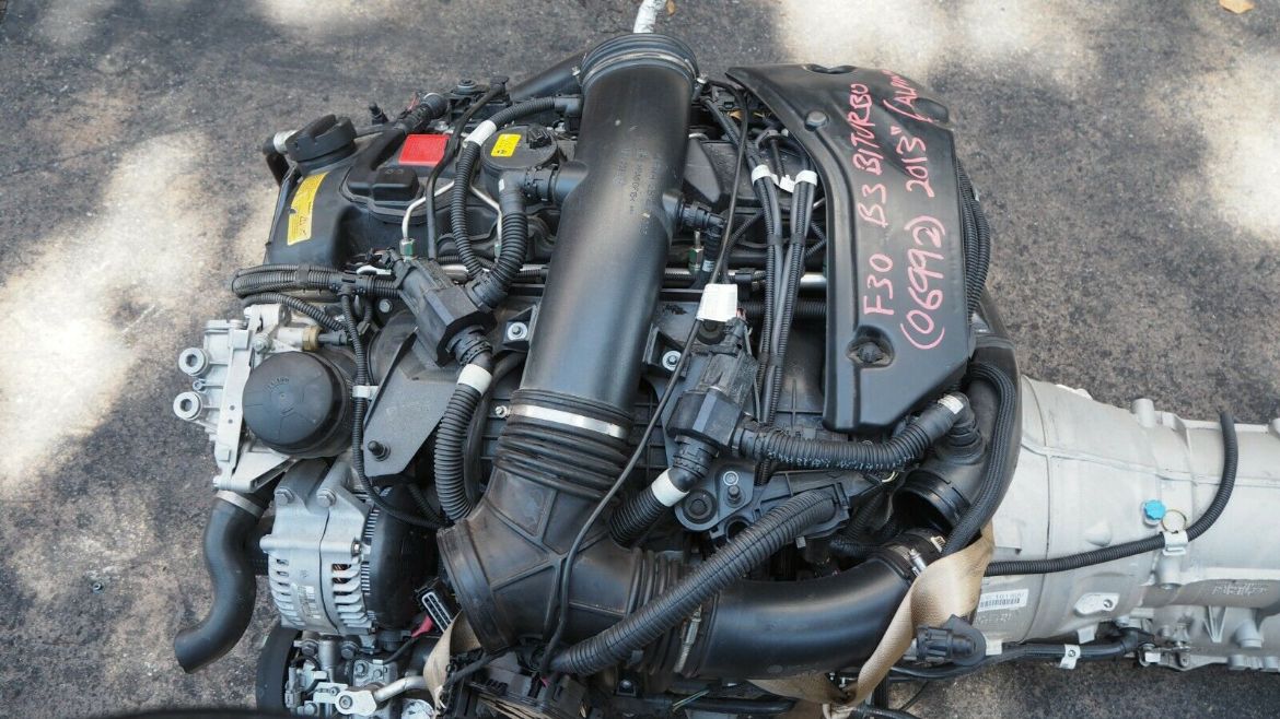 BMW F30 B3 Alpina Biturbo 2013 Long Block Engine