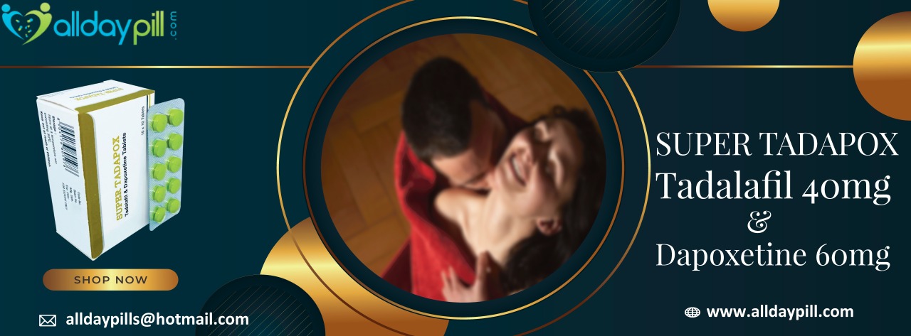 Buy Super tadapox 100mg l Tadalafil 40mg