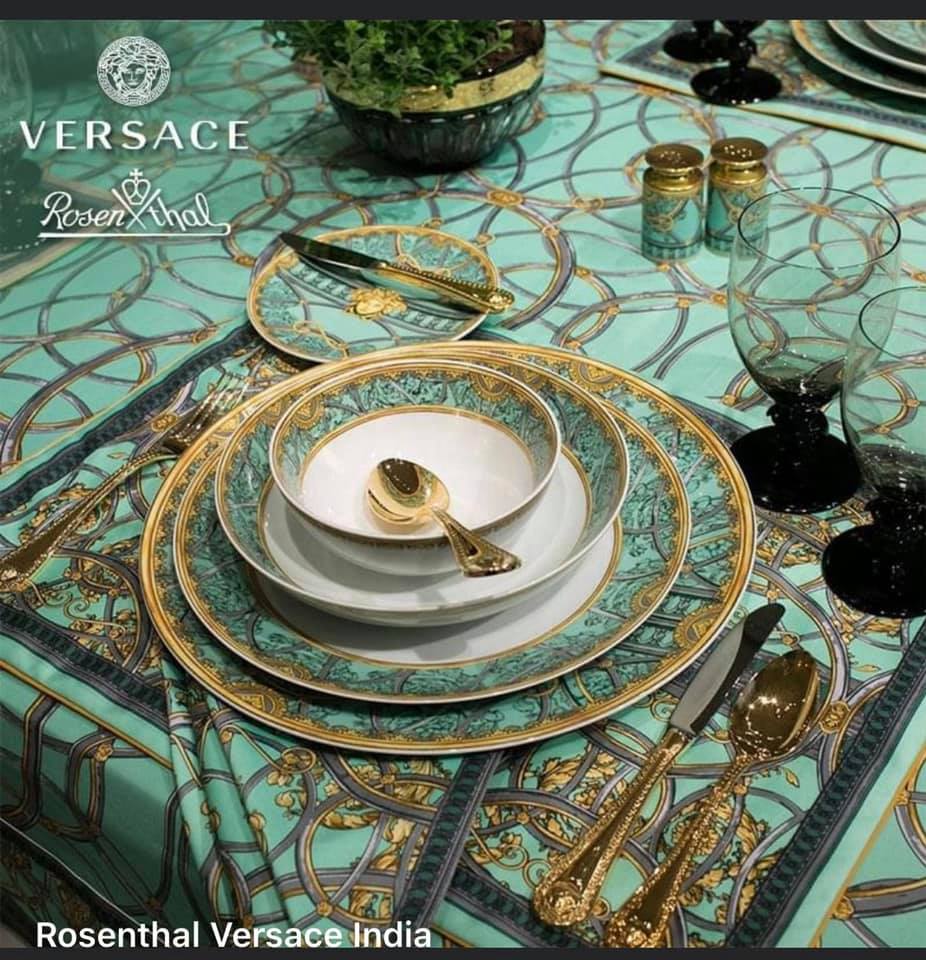 Buy the best Versace plate set – Altius luxury