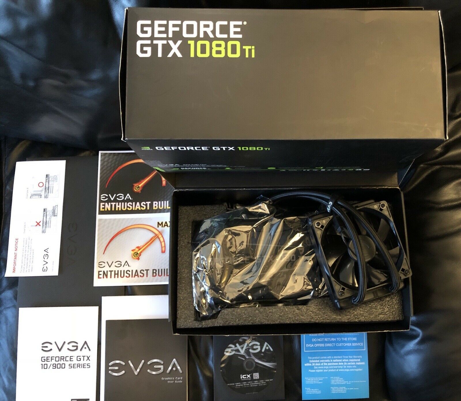 11GB EVGA GeForce GTX 1080 Ti FTW3 Gaming Graphics Card