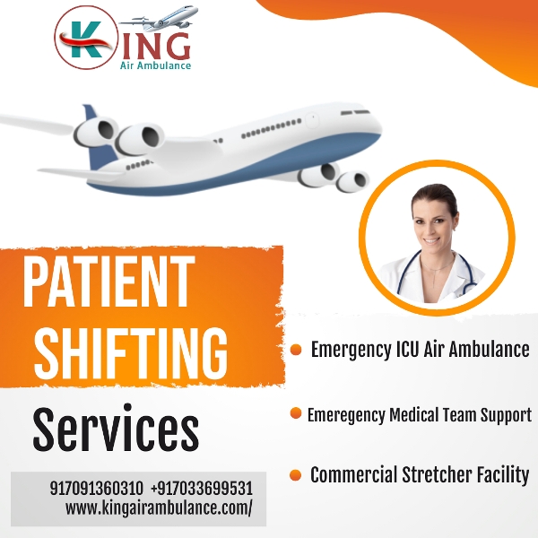 King Air Ambulance Services in Mumbai with Satisfied Heath Support