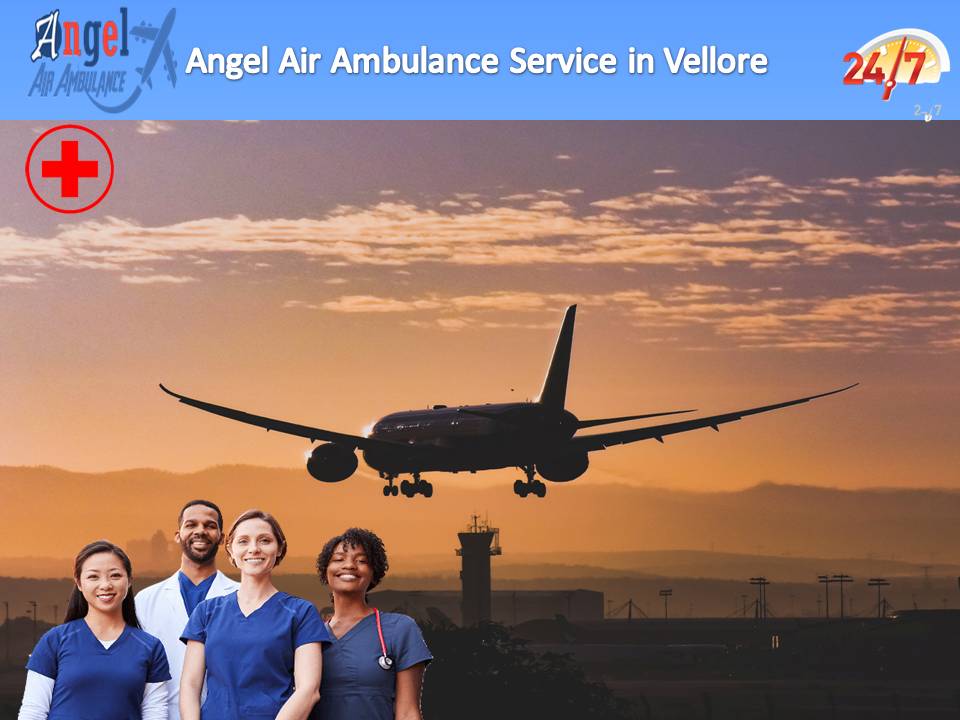 Angel Air Ambulance service in Gaya with Top-Class Medical Facility