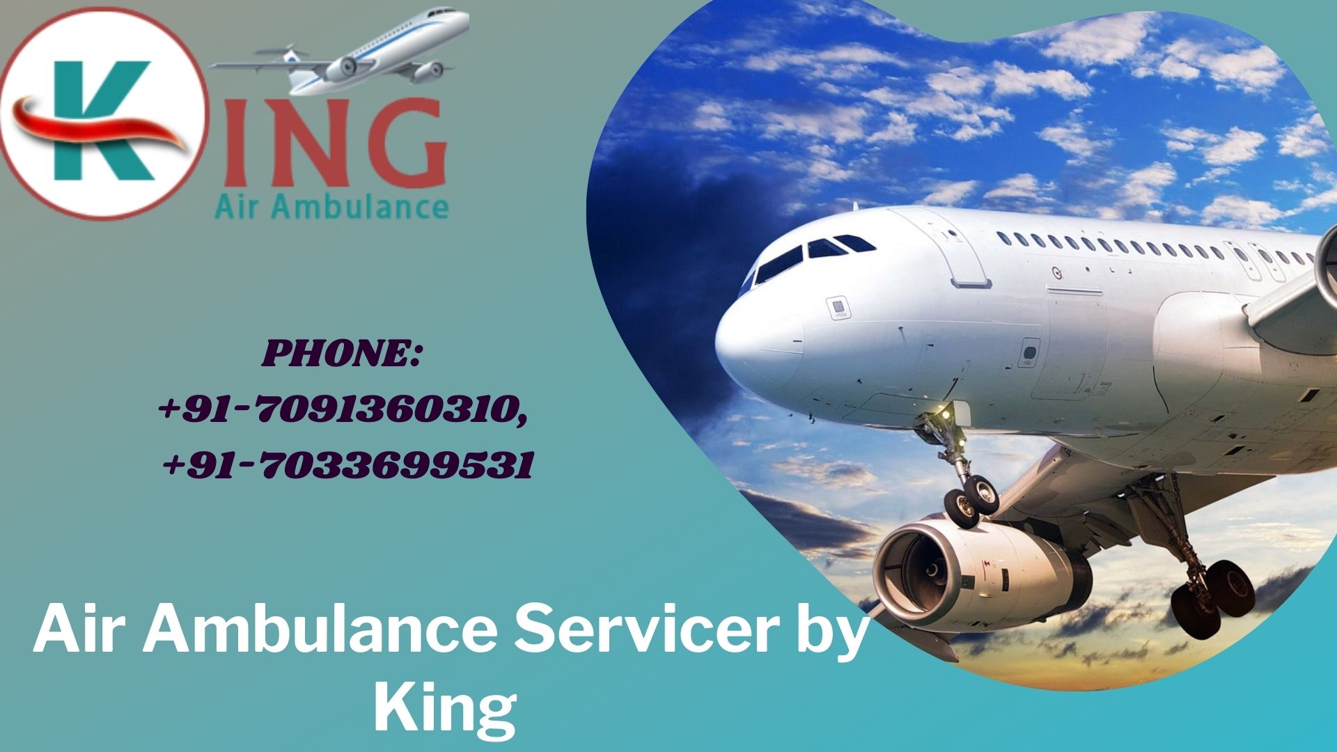 Highly Obtainable King Air Ambulance in Mumbai at Genuine Fare