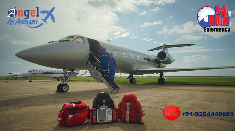 Genuine Air Ambulance Services in Dibrugarh by Angel Air Ambulance