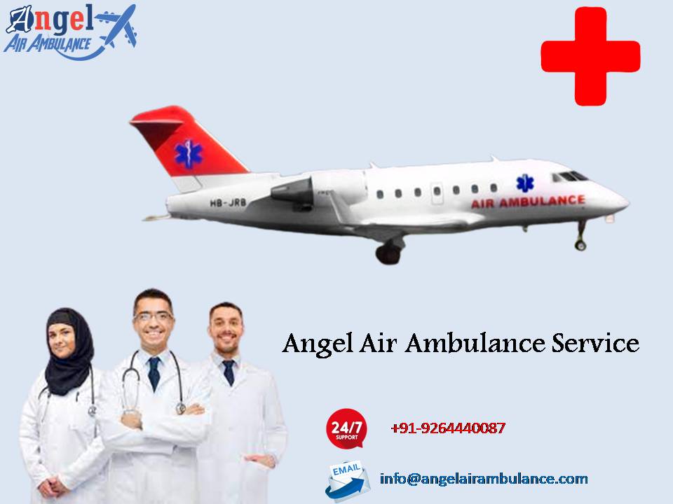 Acquire world-class Air Ambulance Service in Gaya from Angel