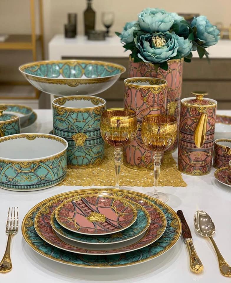 Versace style dinnerware – Altius Luxury