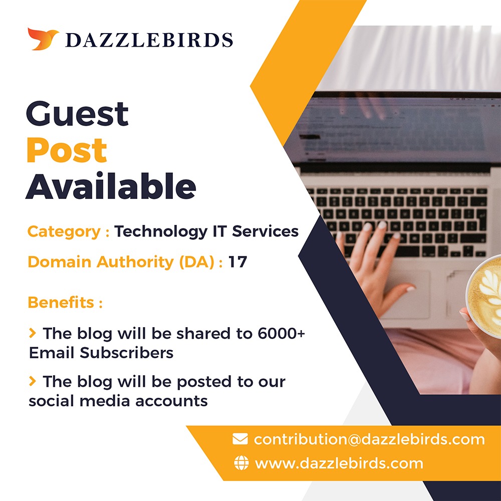 GUEST POST AVAILABLE