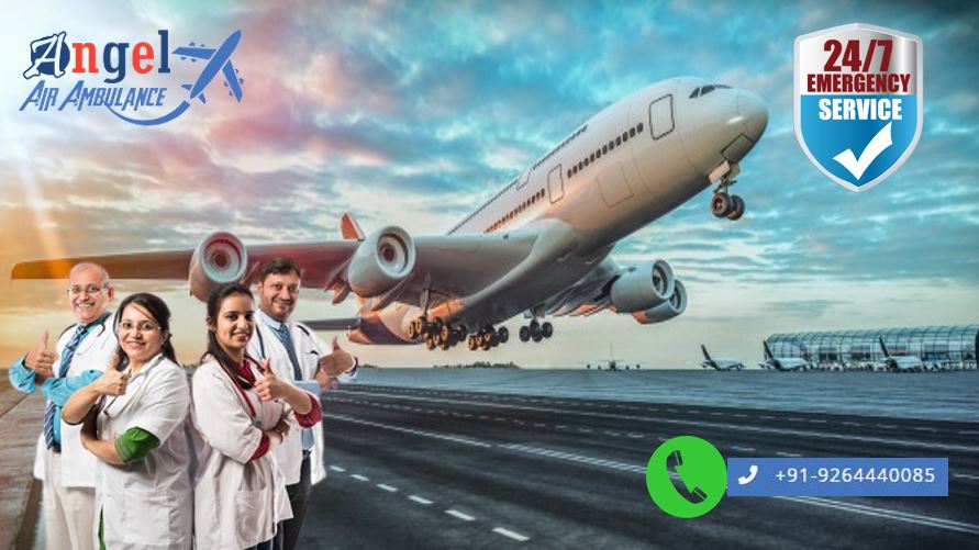 Angel Air Ambulance Service in Patna with Top-Notch Accommodations