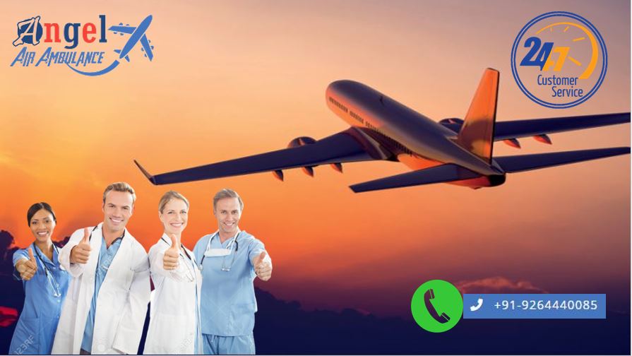 Emergency Air Ambulance Service in Delhi with Finest Paramedical