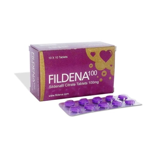 Fildena 100 With Sildenafil Generic ED Treatment