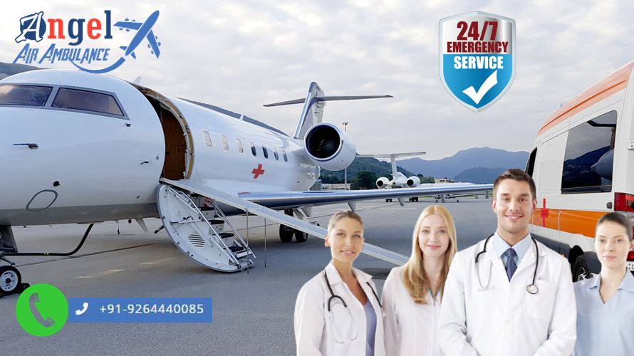 Most Recommended Air Ambulance Service in Guwahati at Economic Pricing