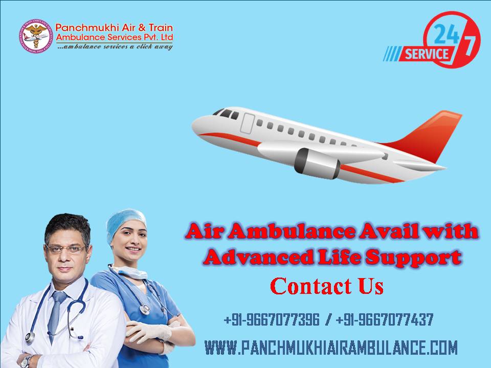 Avail Air Ambulance in Siliguri with 24/7 Days Emergency Services