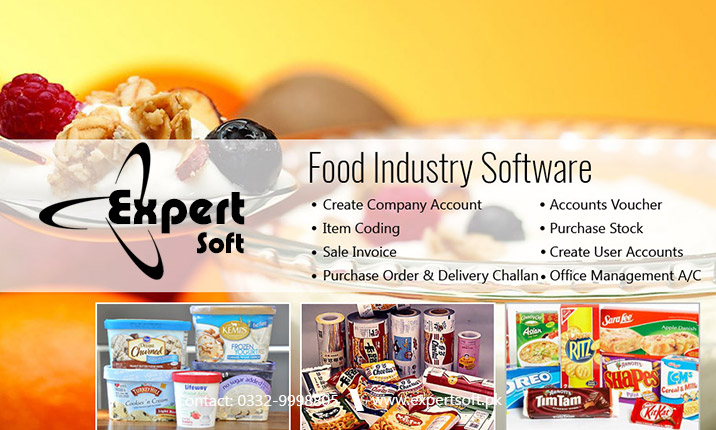 Food Industry Software  Food Manufacturing Software  Expert Soft