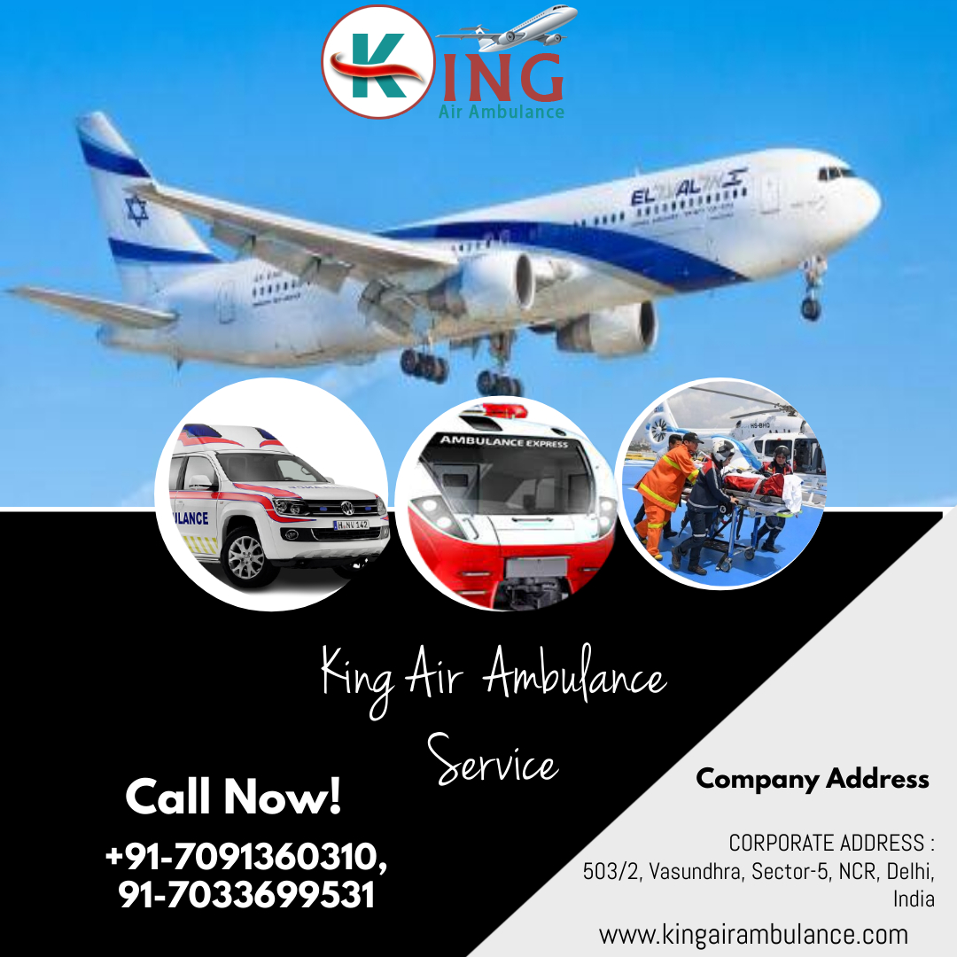 Book the Safest Relocation Service by King Air Ambulance from Patna