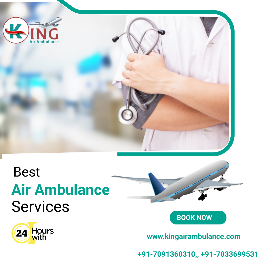 King Air Ambulance Service in Ranchi for Relocation with Superb Medicaments