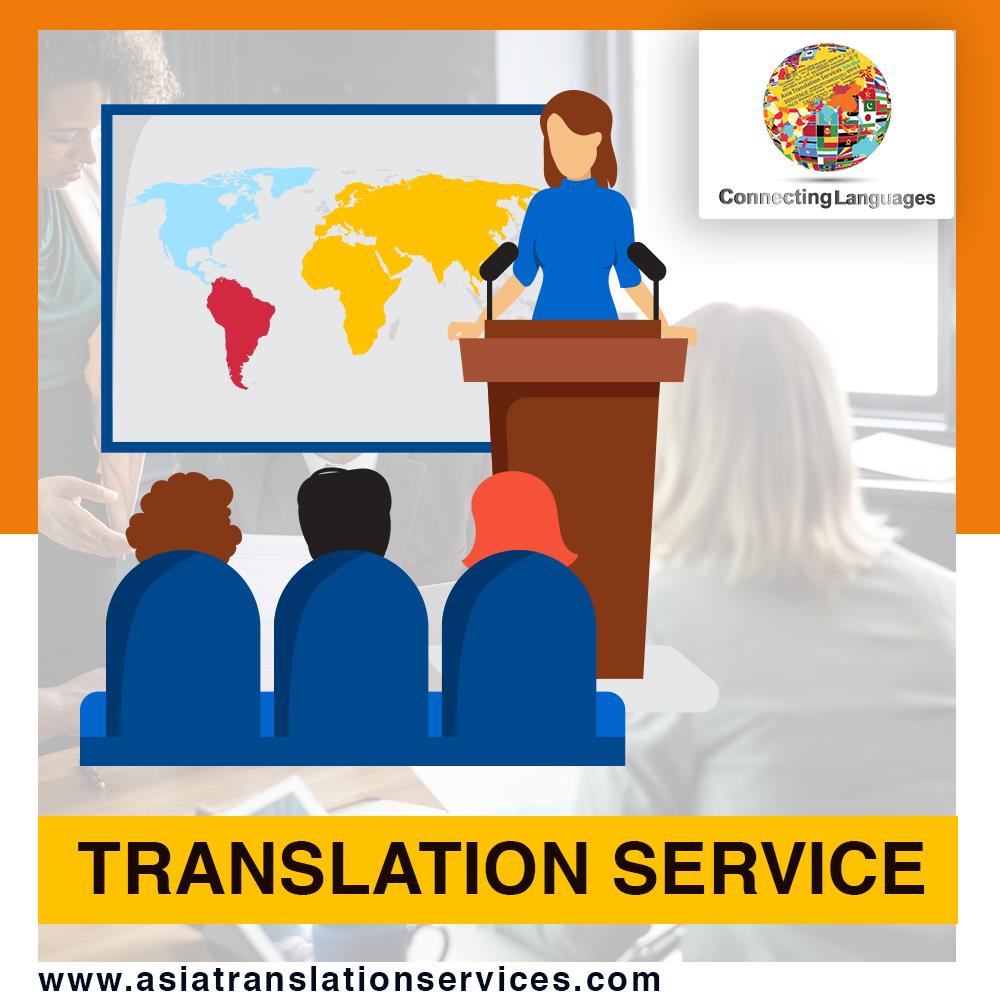 You need translation services. We're here to help.