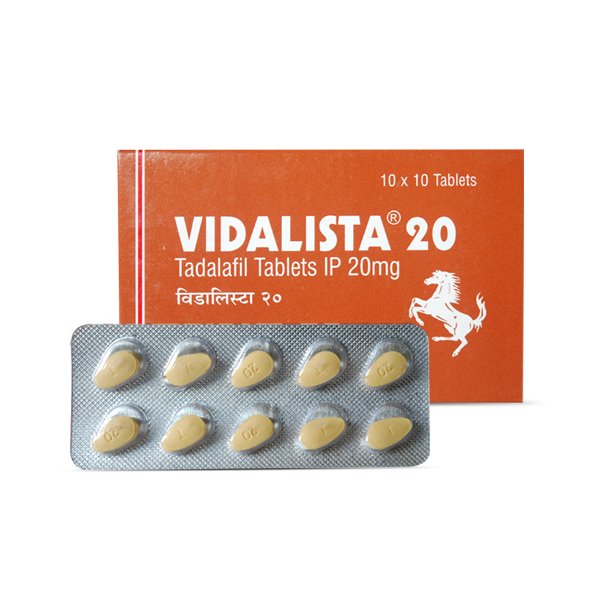 Buy Vidalista 20mg dosage | Tadalafil 20mg