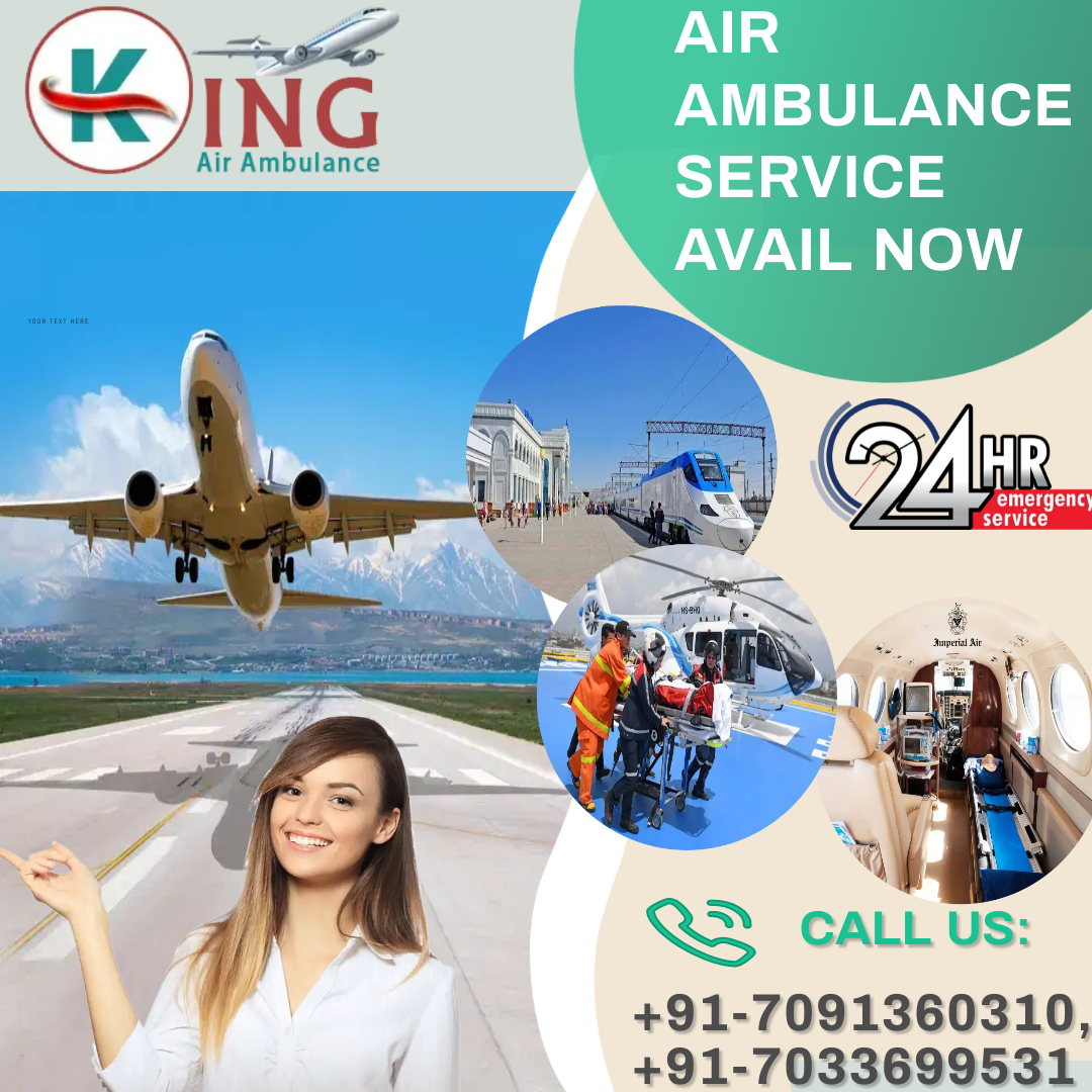 Use Ill Transfer Facility by King Air Ambulance Service in Lucknow